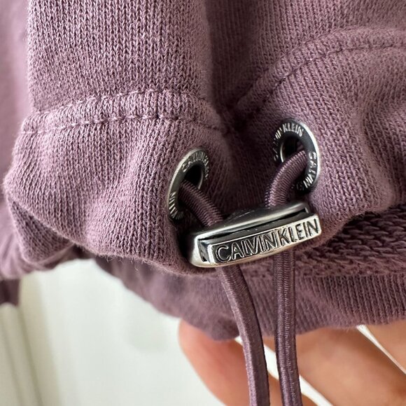 Calvin Klein Purple Collared Sweatshirt, Size XXL - Picture 7 of 9